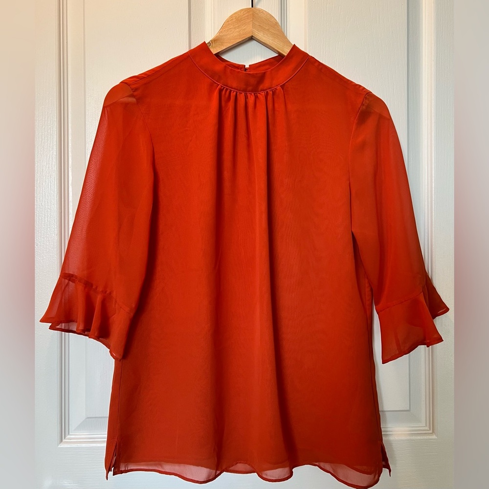 DKNY Orange burnt Blouse - Tops